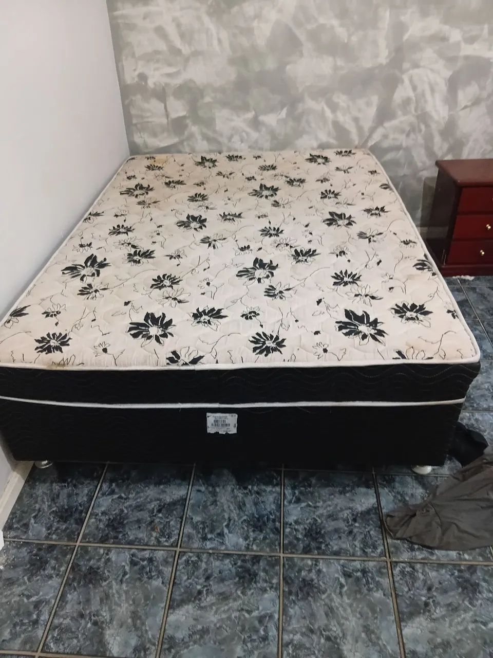 Cama conjugada  box casal ortopedica 