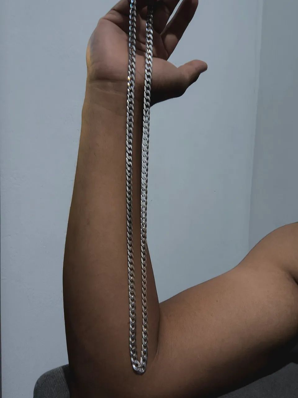 Cordão de prata 925 - Foto 2
