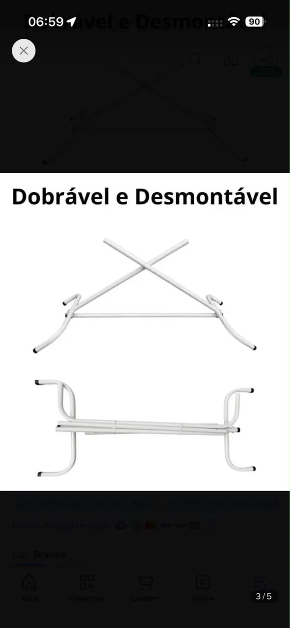 Araras para roupa - Foto 4