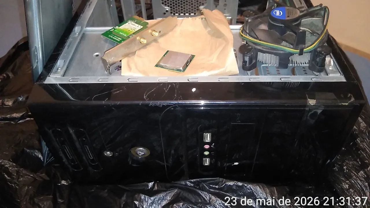 Processador Intel Core i3-3240 + placa wi-fi TP-Link + gabinete em bom estado - Foto 4