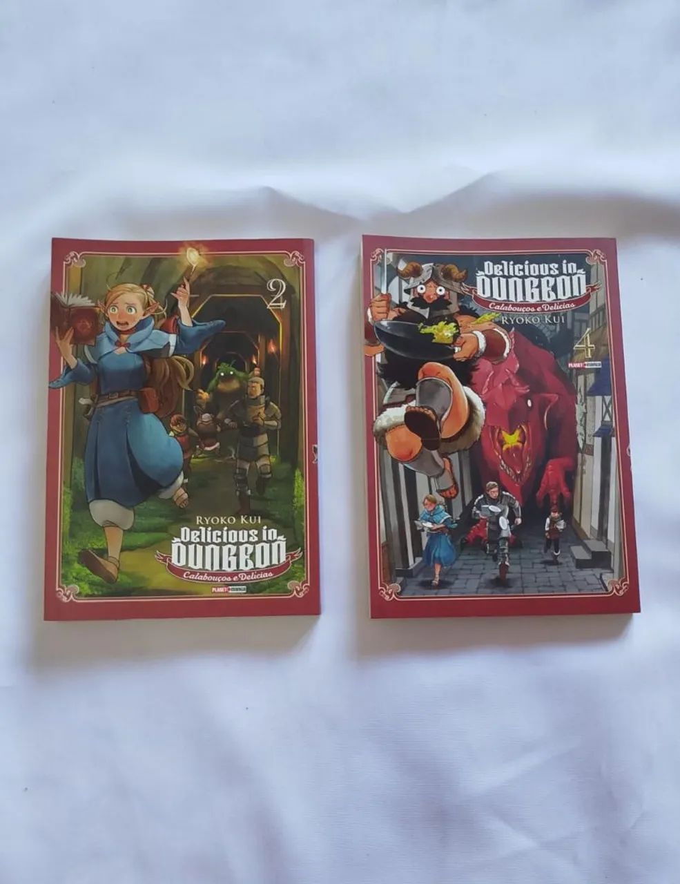 Dungeon Meshi Volume 2 e 4