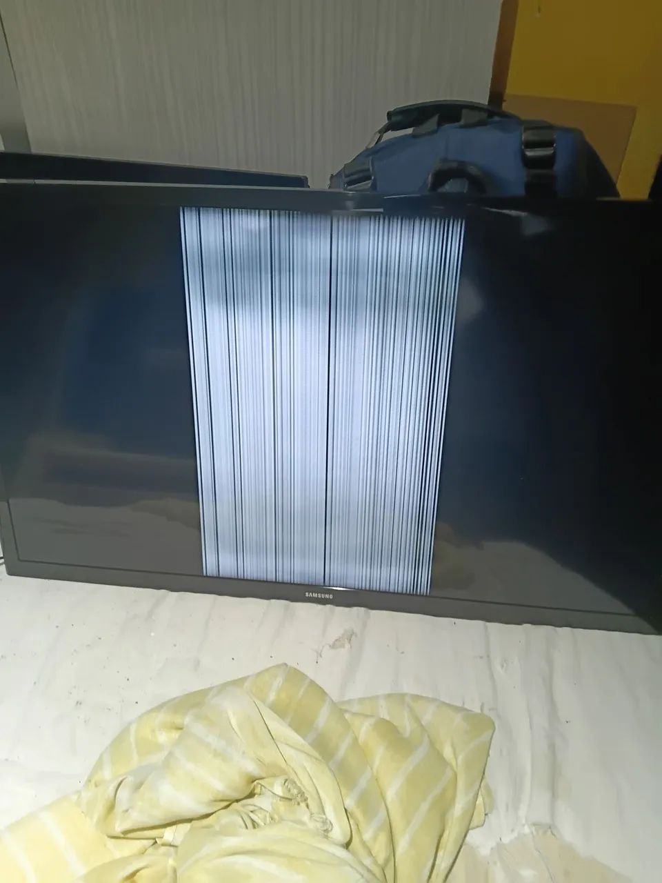 Tv sanssung 32 polegadas   sumiu a imagem e ficou essa lista