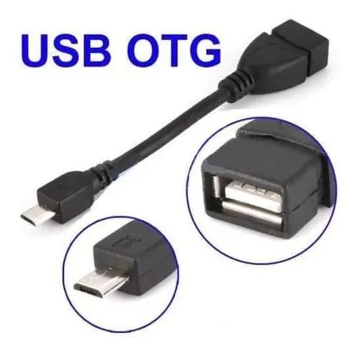 Cabo Otg Micro Usb Adaptador Pendrive para Tablet *ENTREGA GRÁTIS*