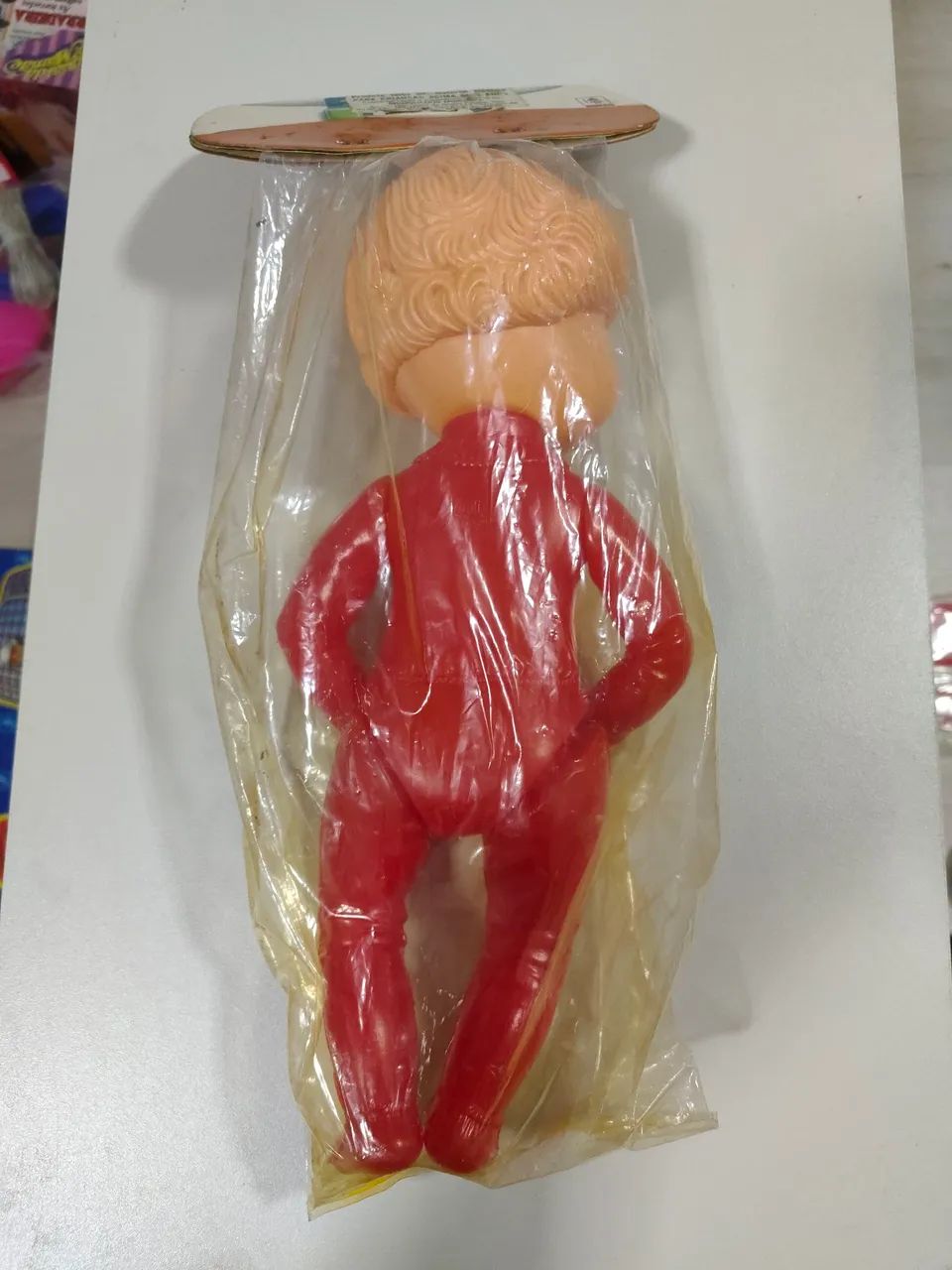 Boneca plástico bolha Mimo antiga, lacrada - Foto 2