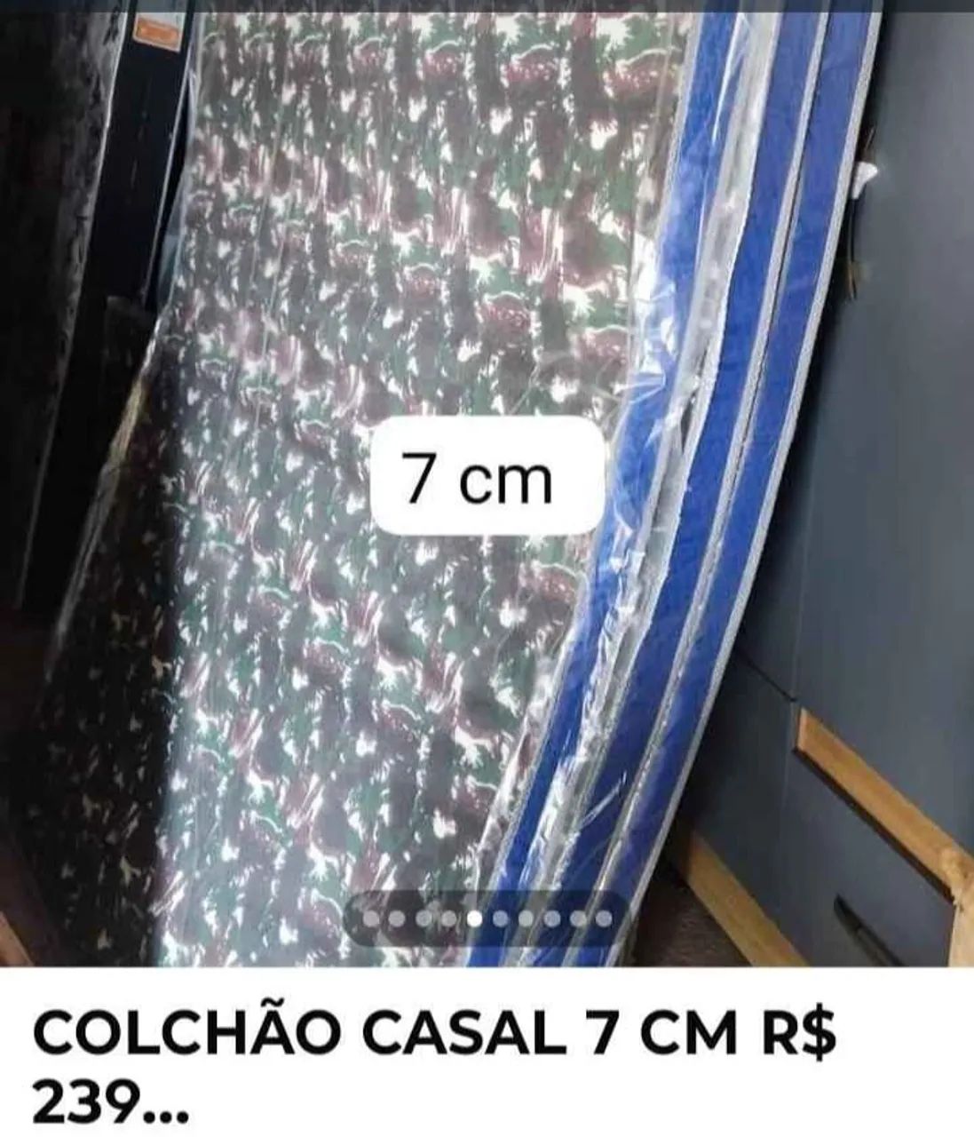 COLCHONETE 5 CM ESPESSURA GRANDE  - Foto 4
