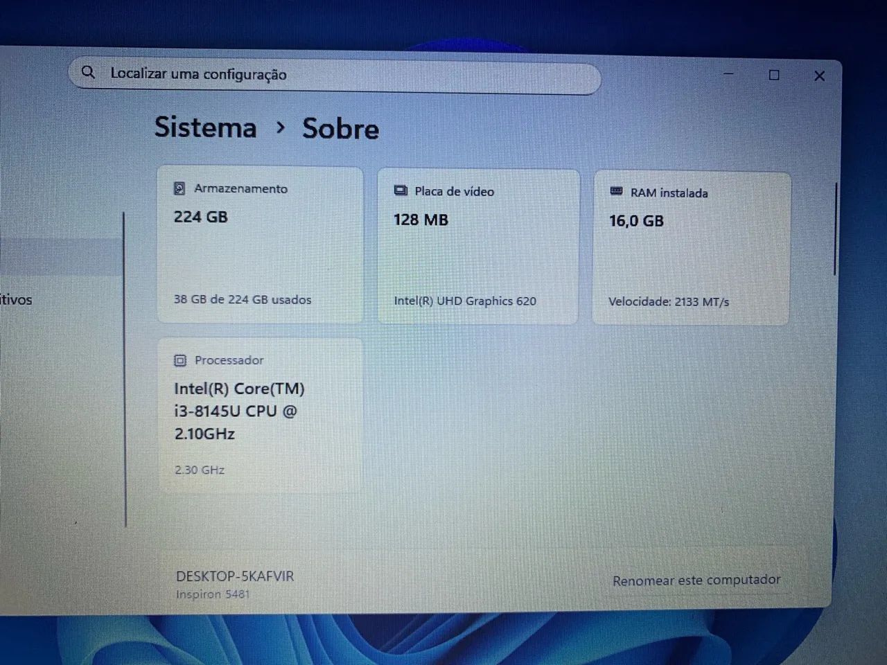Notebook Dell Inspiron 5481 - Foto 4
