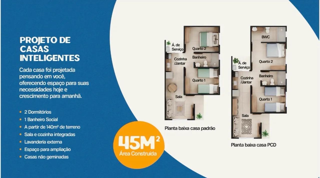 Casa de 2 quartos em condomínio - Foto 2