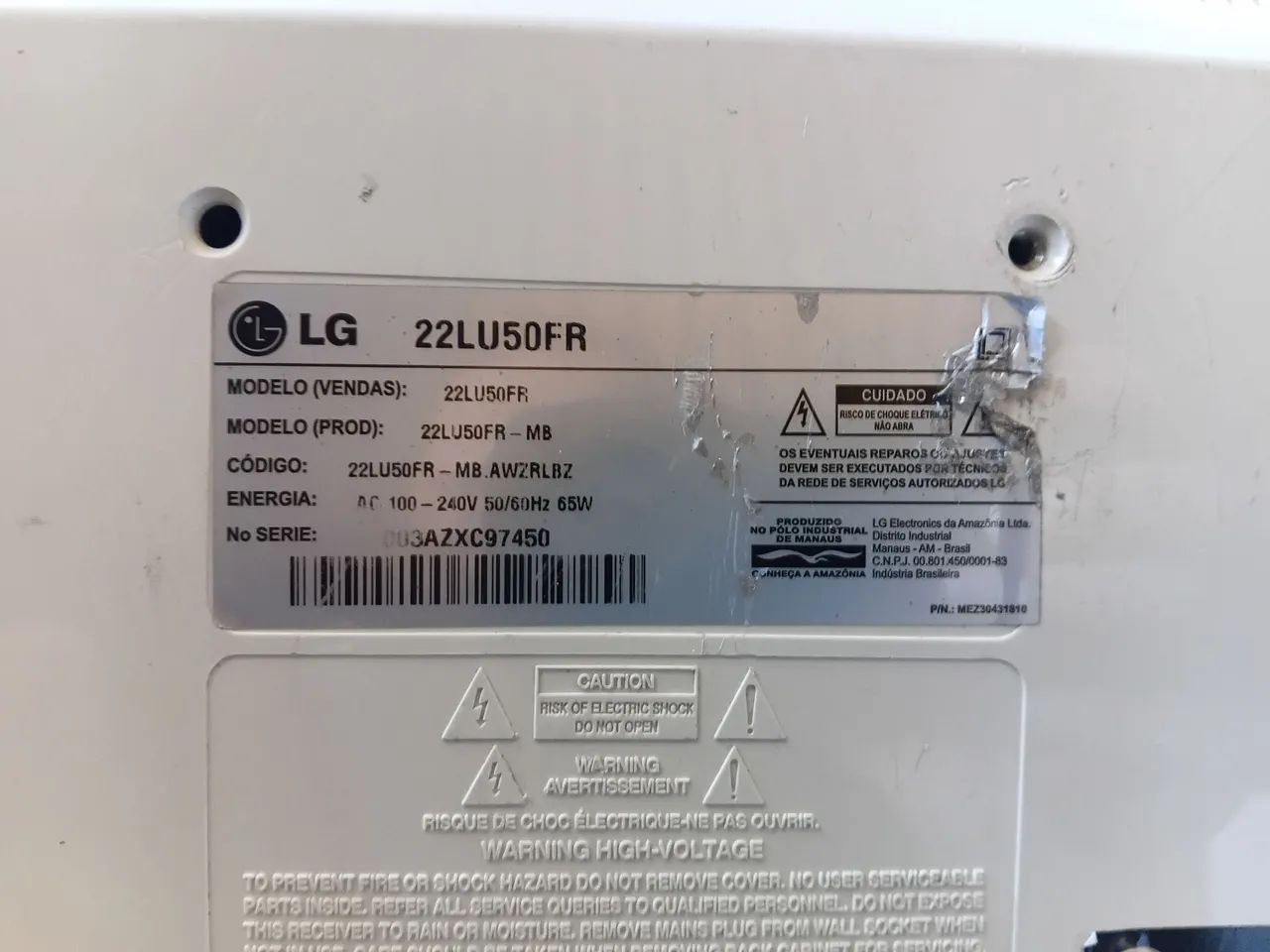 Tv LCD LG 22" - Foto 4