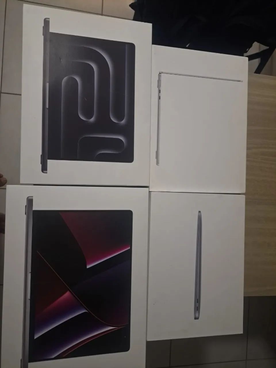 Caixas Originais de MacBook