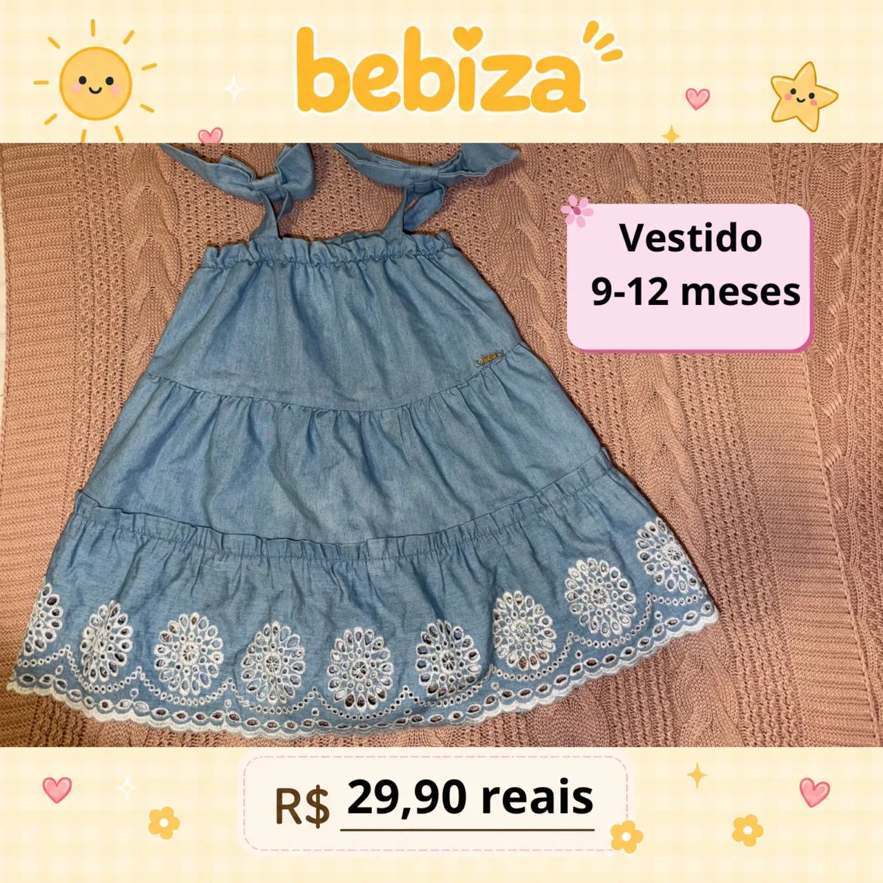 Vestido bebê 