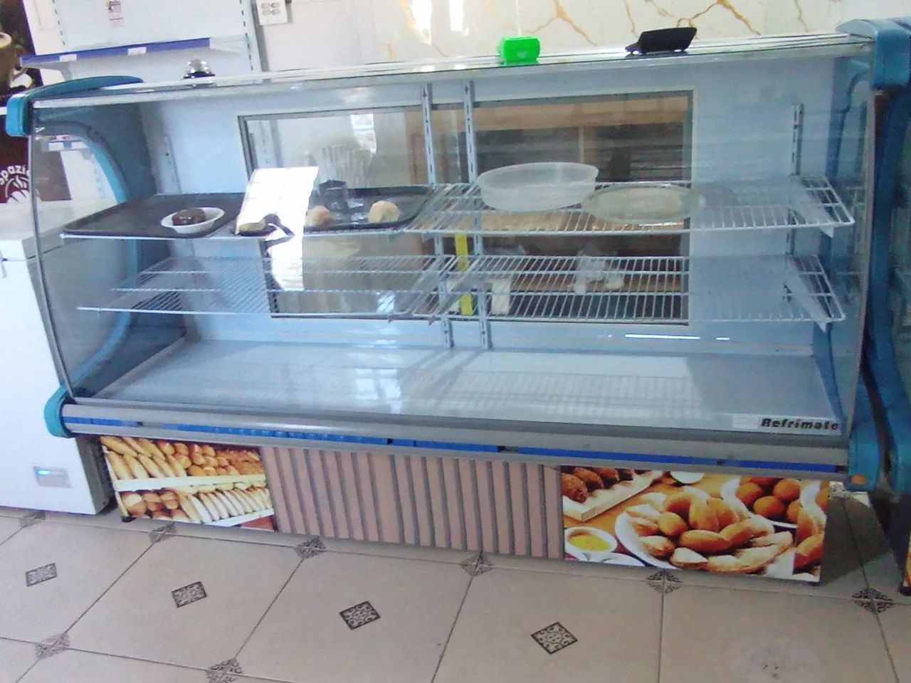 Vitrine de padaria 