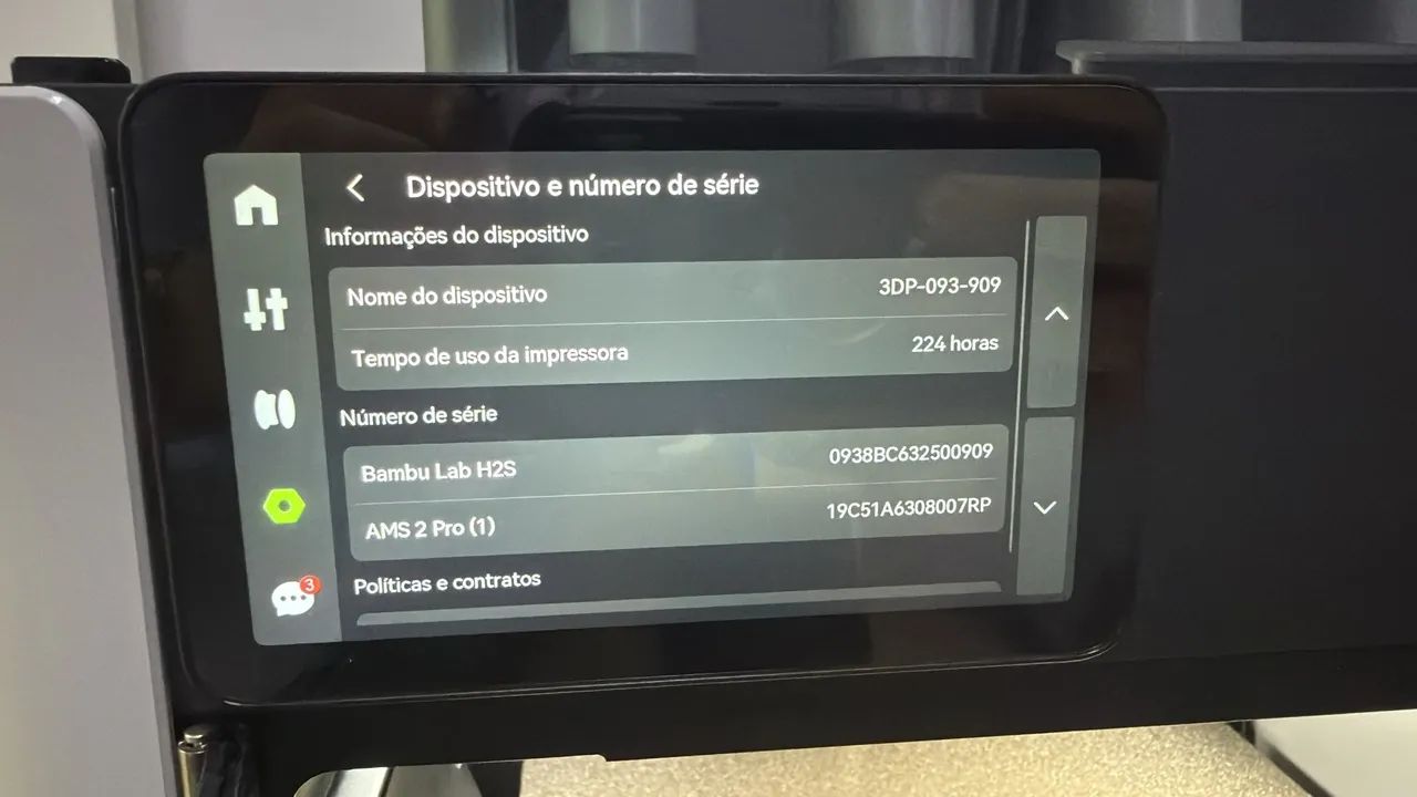 Impressora 3D BambuLab H2S completa e zerada! - Foto 3