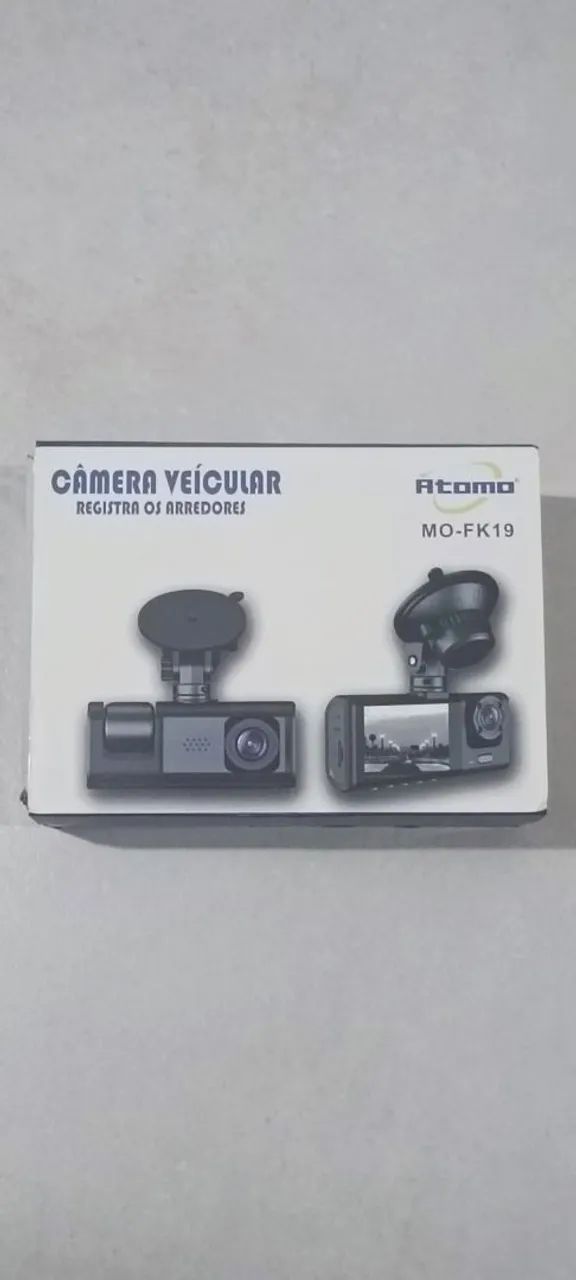 Câmera Veicular Automotiva 3 Em 1