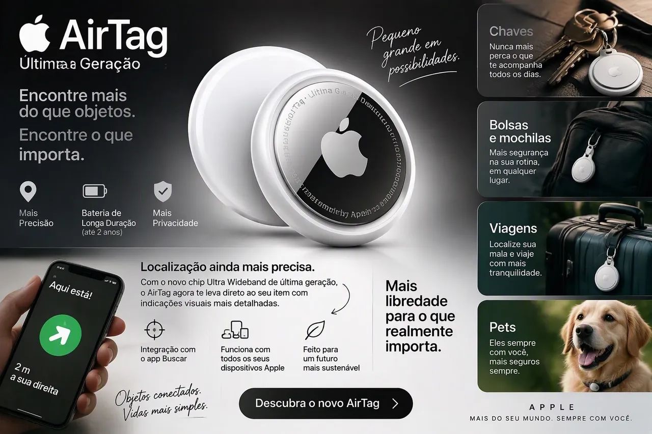AirTag Apple 2ª geração 