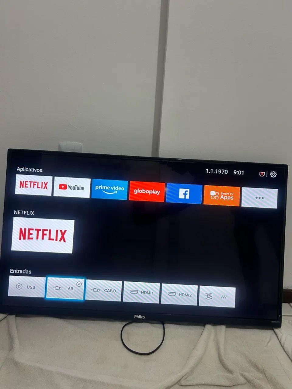 TV smart 40 polegadas Philco