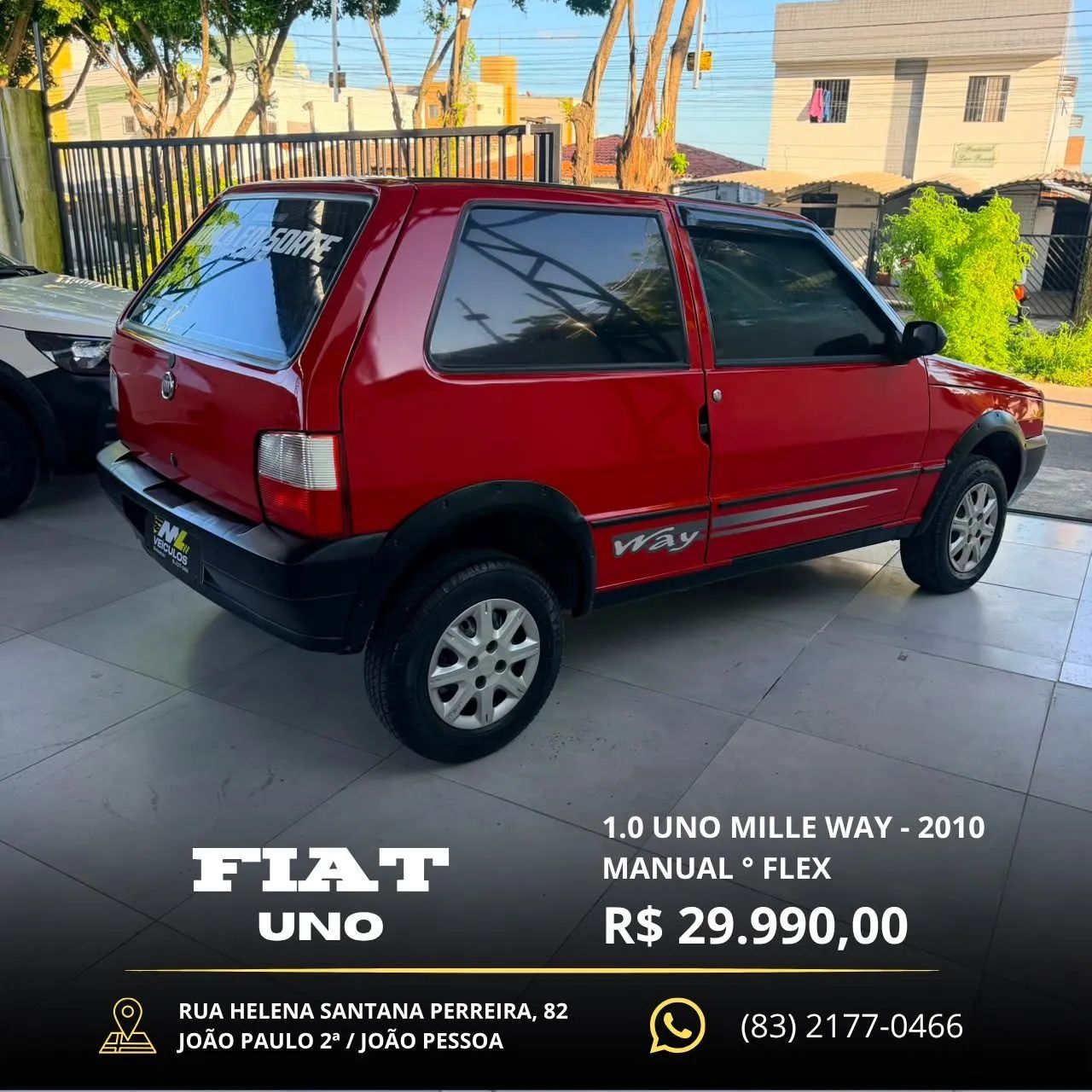 Fiat Uno Uno Mille WAY ECONOMY 1.0 F.Flex 2p 2010
