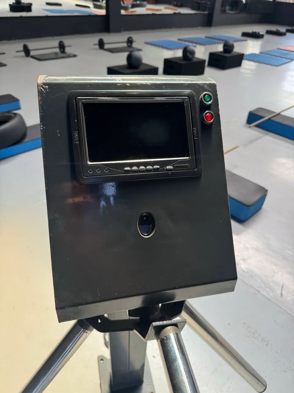CATRACA DE ACESSO BIOMÉTRICO COM TELA DIGITAL  - Foto 3