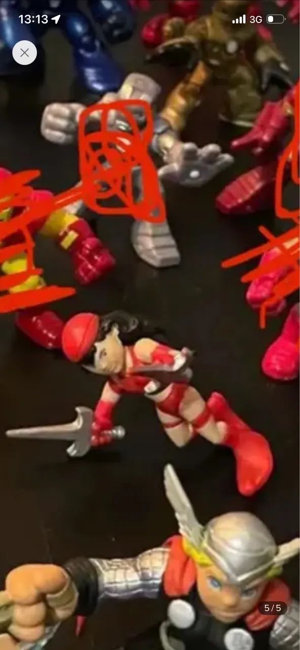 Action figure Hero squad Colossus e electra  - Foto 2