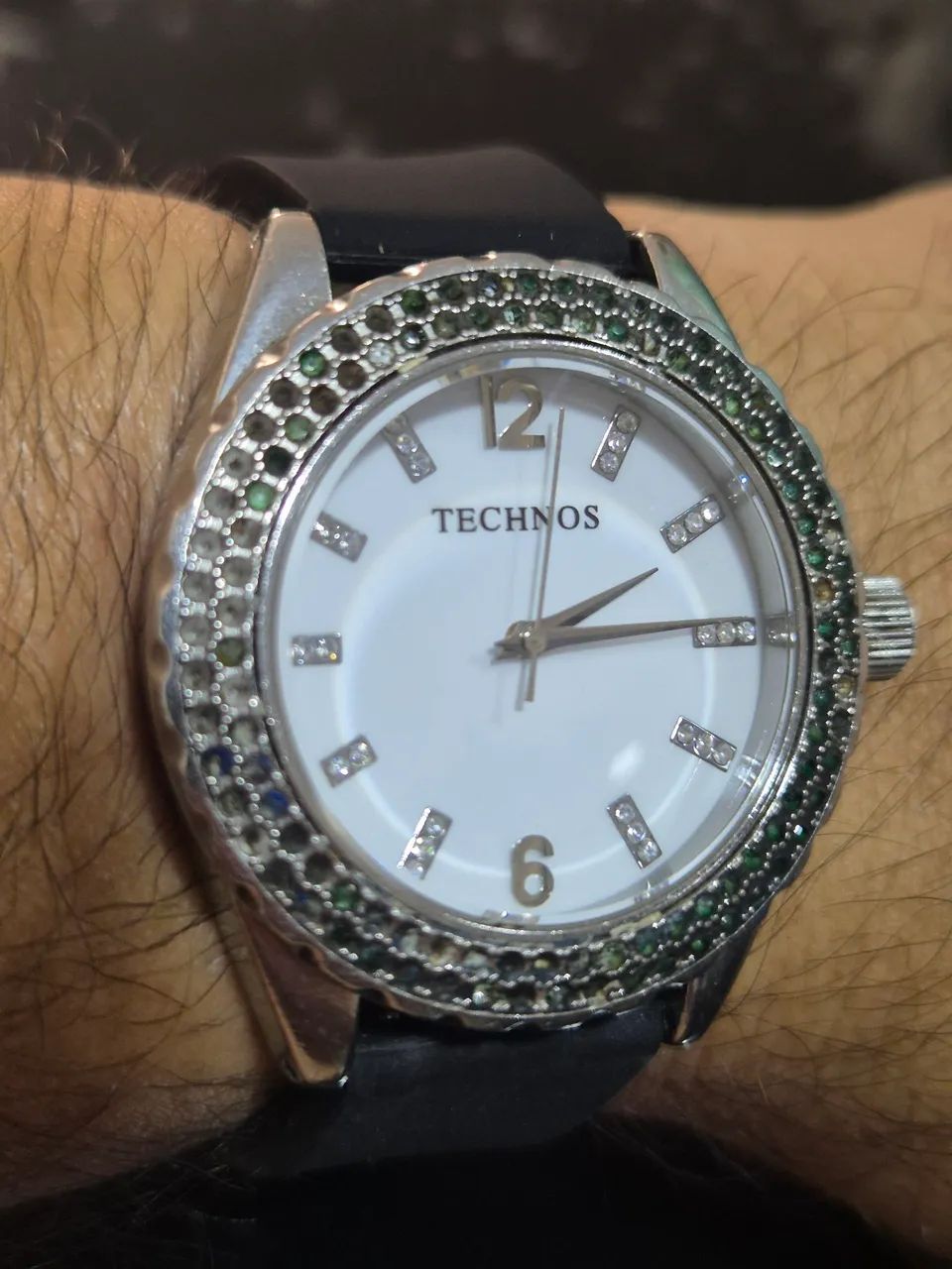 Relógio TECHNOS CERAMIC À QUARTZ  -  ÓTIMO ESTADO - Foto 3