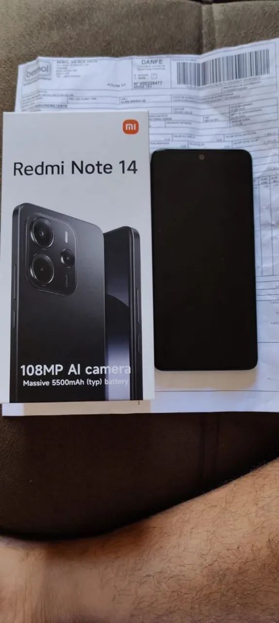 Vd redmi note 14 com nota fiscal  - Foto 2