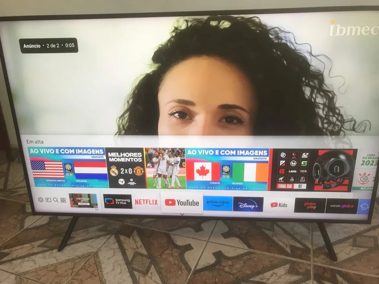 Tv Samsung 55 polegadas 4K 