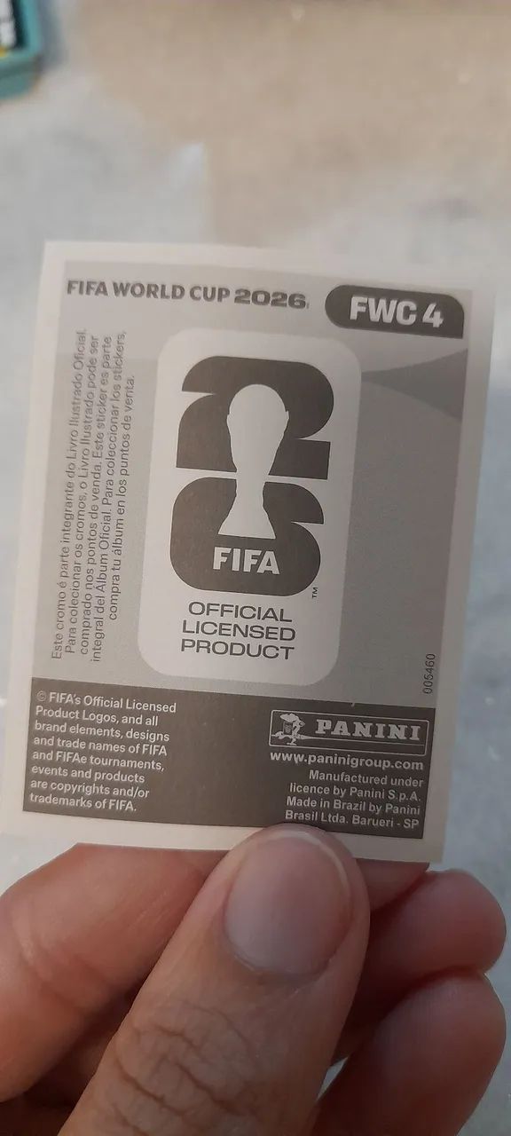 Figurinha álbum copa. - Foto 3