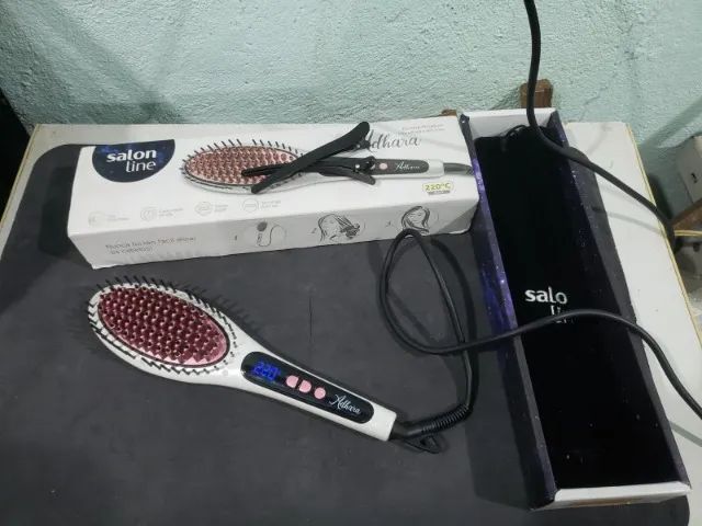 Escova Alisadora Salon Line Adhara Bivolt  - Foto 2