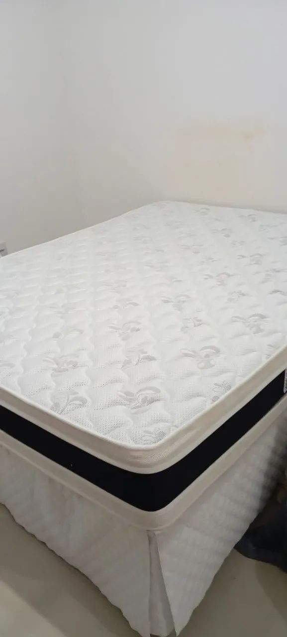 Cama casal Queen size castor nova 