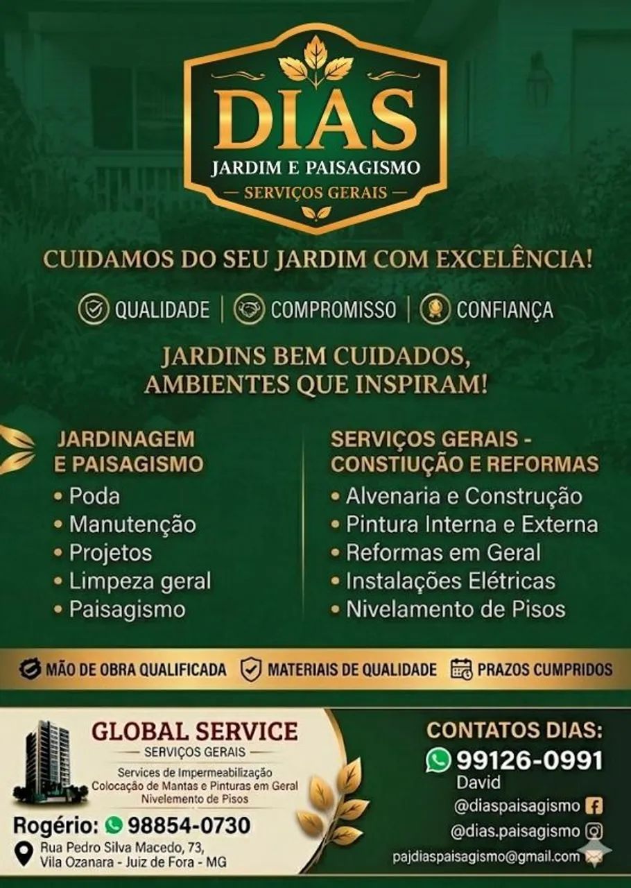 Dias jardim e paisagismo serviço gerais  - Foto 2