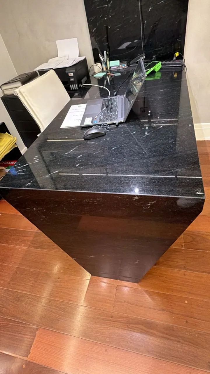 Mesa em Granito Via Láctea com apoio para parede. - Foto 3