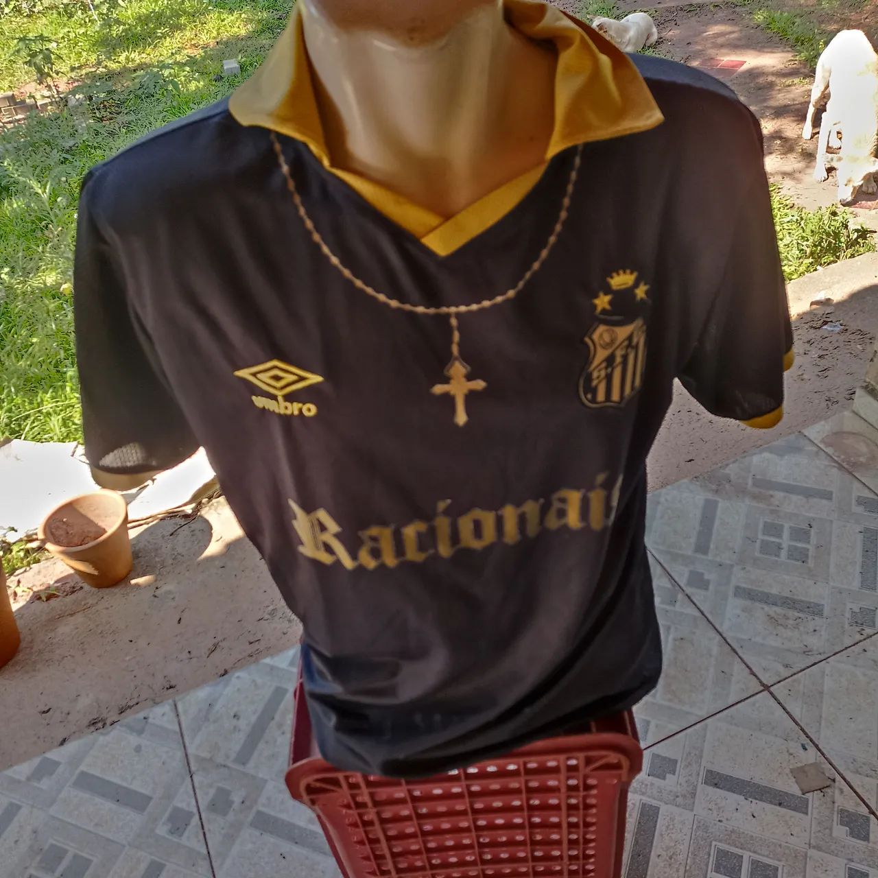 camisa do santos racionais 