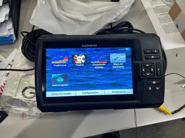 GPS Marítimo com Sonar Garmin Striker 7cv - Foto 3