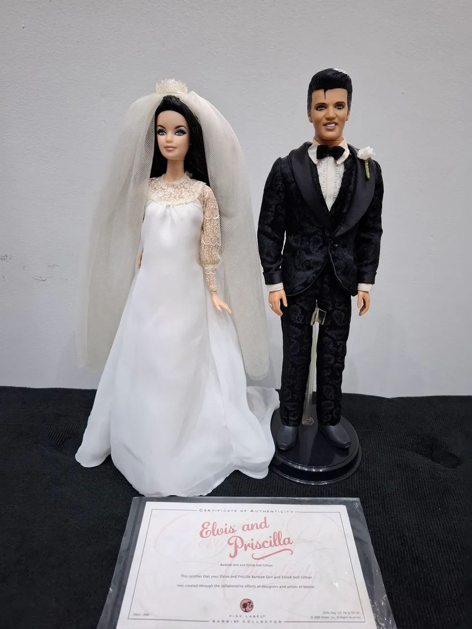 Barbie e ken collector elvis e Priscila Presley