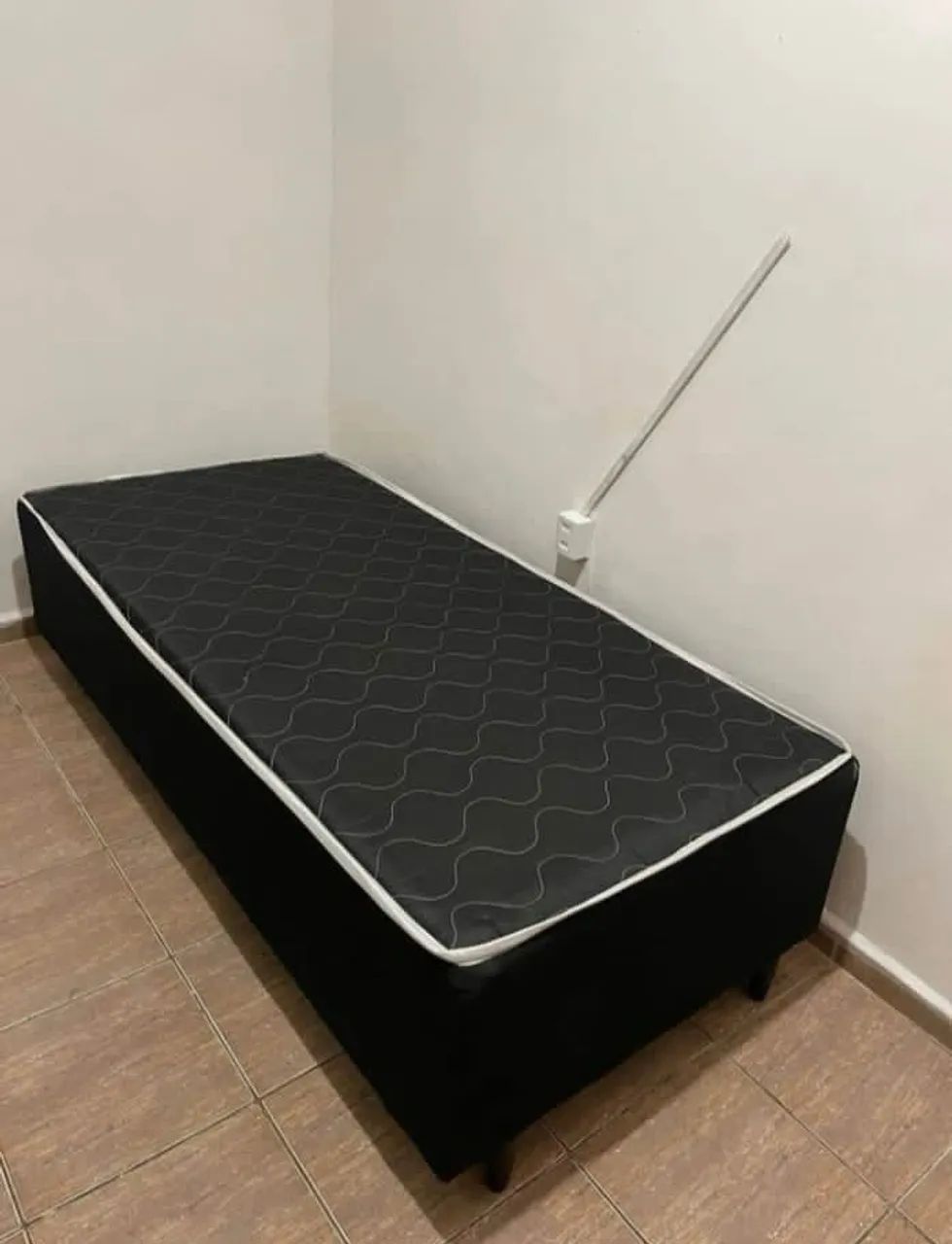 Cama box solteiro conjugada 