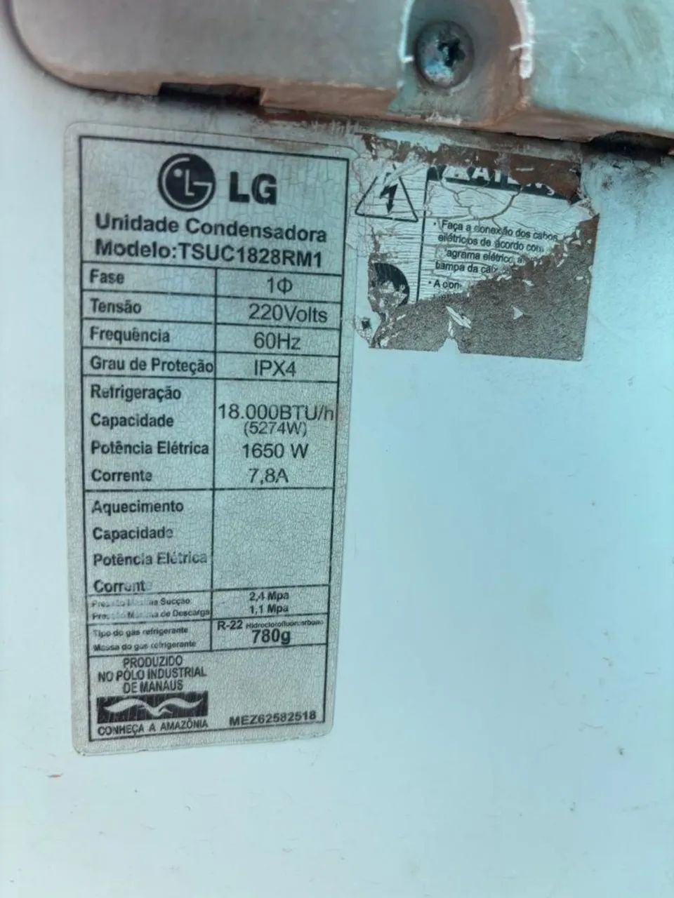 Ar condicionado LG 18000 BTUs  - Foto 3