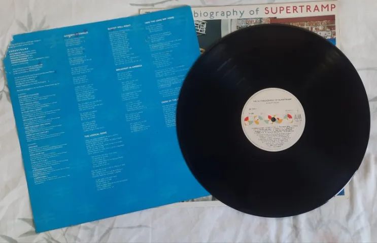 LP VINIL - SUPERTRAMP - AUTOBIOGRAPHY - 1986 - COM ENCARTE - Foto 3