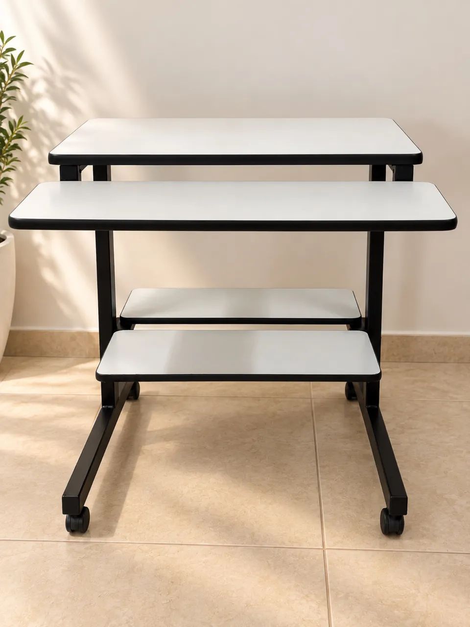 Mesa de Computador com Apoio para Teclado - Foto 2