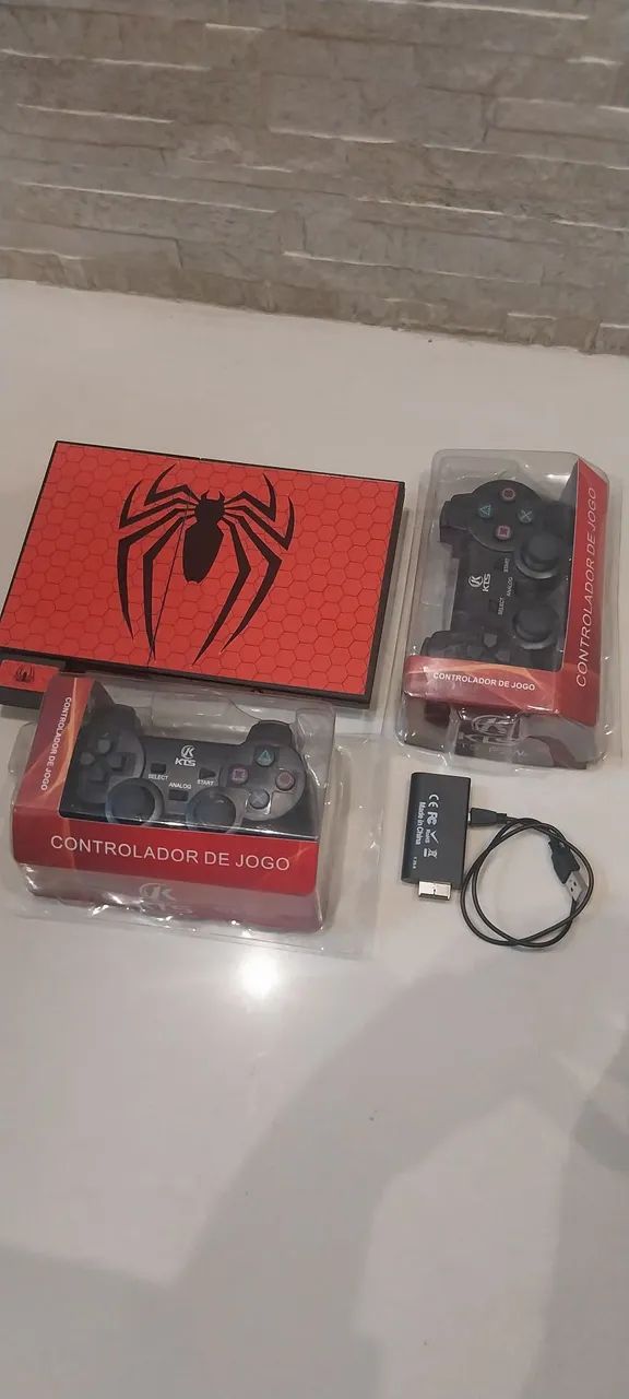 Playstation 2 cheio de jogos