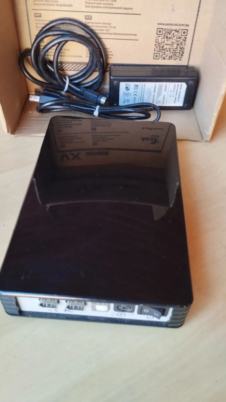 HD Externo de 1 Téra fonte bivolt 