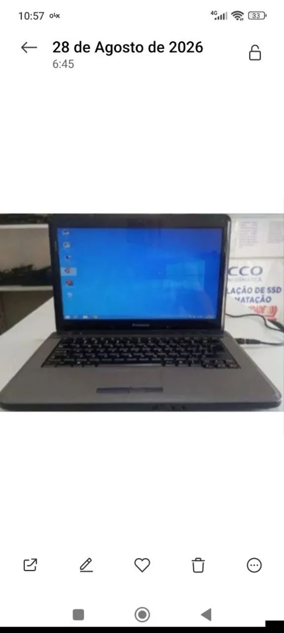 NOTEBOOK BÁSICO - PRECINHO R$399- 03/09/26 - Foto 4