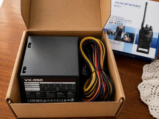 Fonte Aerocool VX-350 350W Bivolt - Excelente Estado
