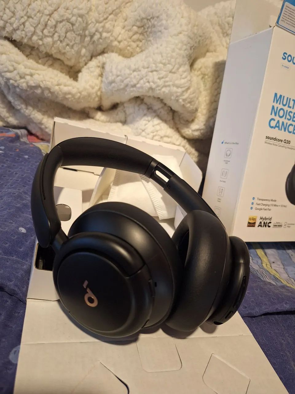 Fone anker q30 cancelamento ruido  - Foto 4