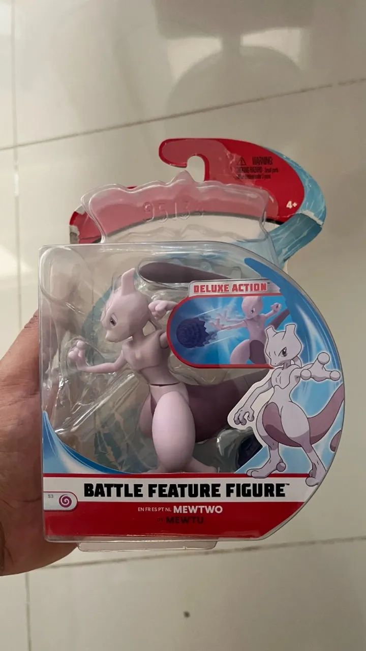 Pokémon: Mewtwo Jazwares + Bulbasaur Nerd ao Cubo + Pikachu Nintendo - Foto 2