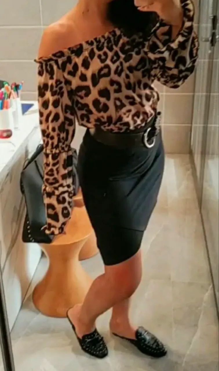 BLUSA ANIMAL PRINT