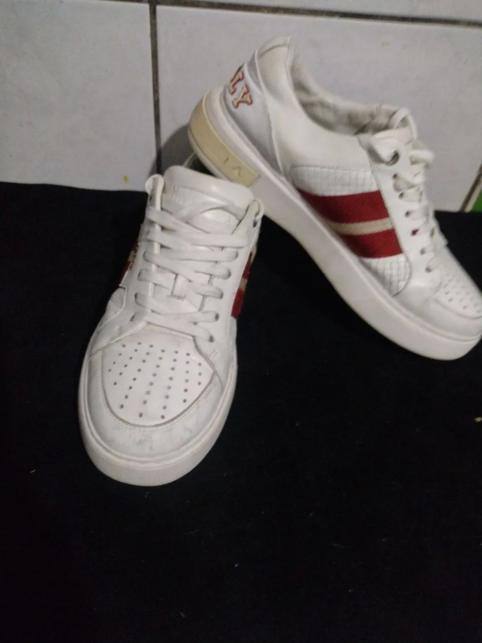 Tênis Bally em Couro Original 