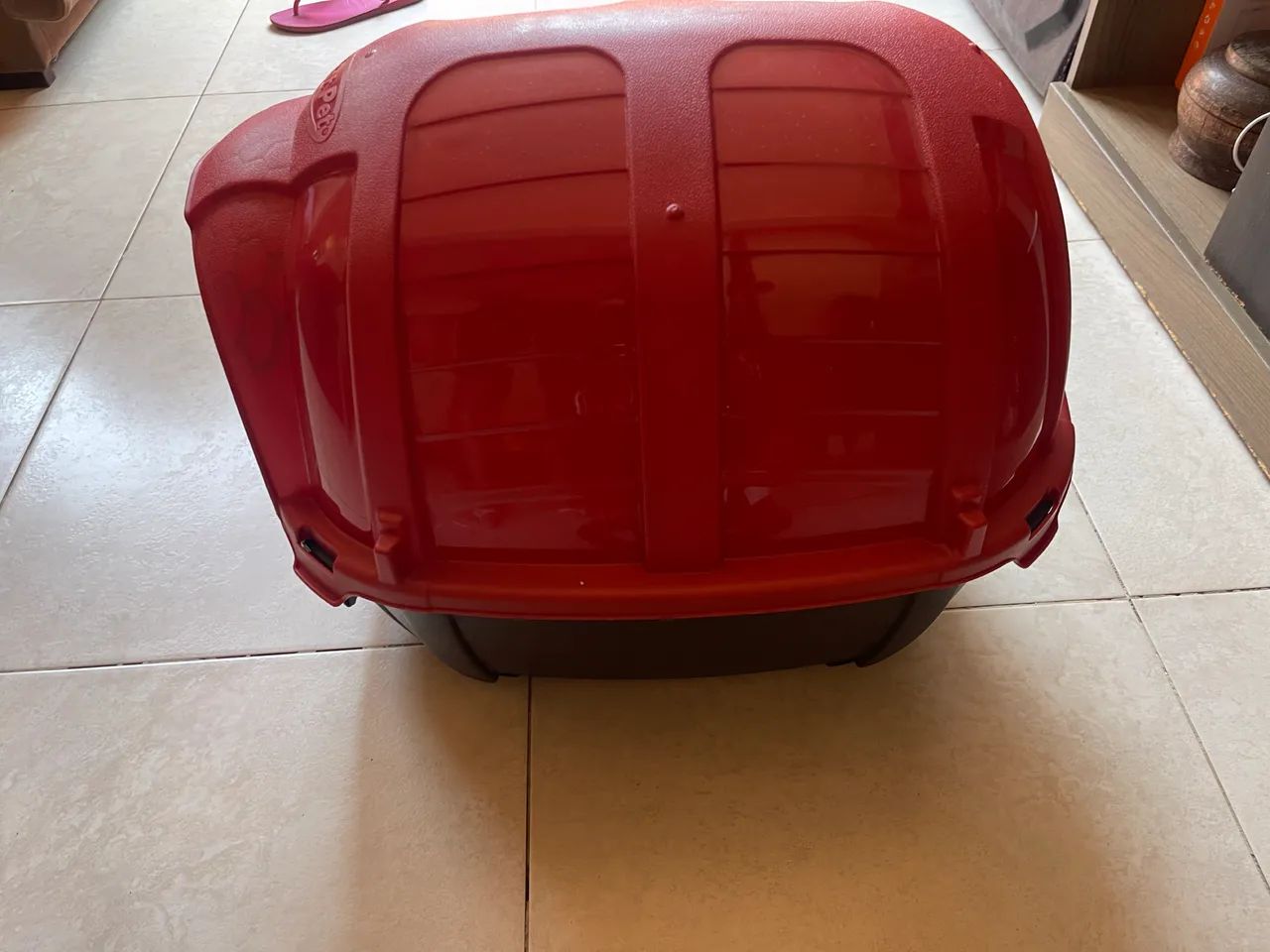 Vende-se uma casinha pet e um banheiro 80 reais os dois  - Foto 2