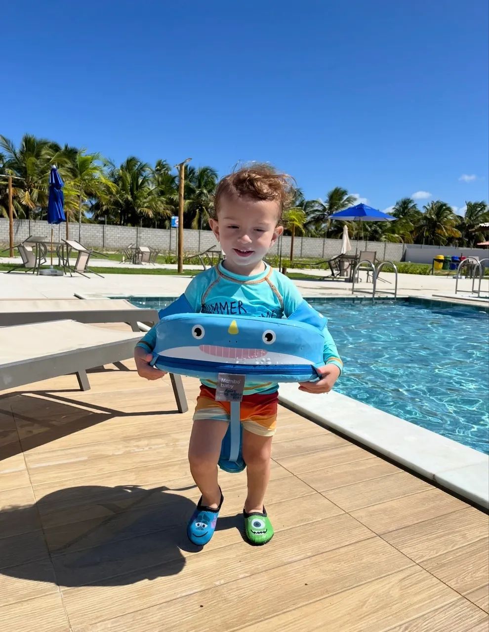Boia não-inflável flutuador infantil  - Foto 3