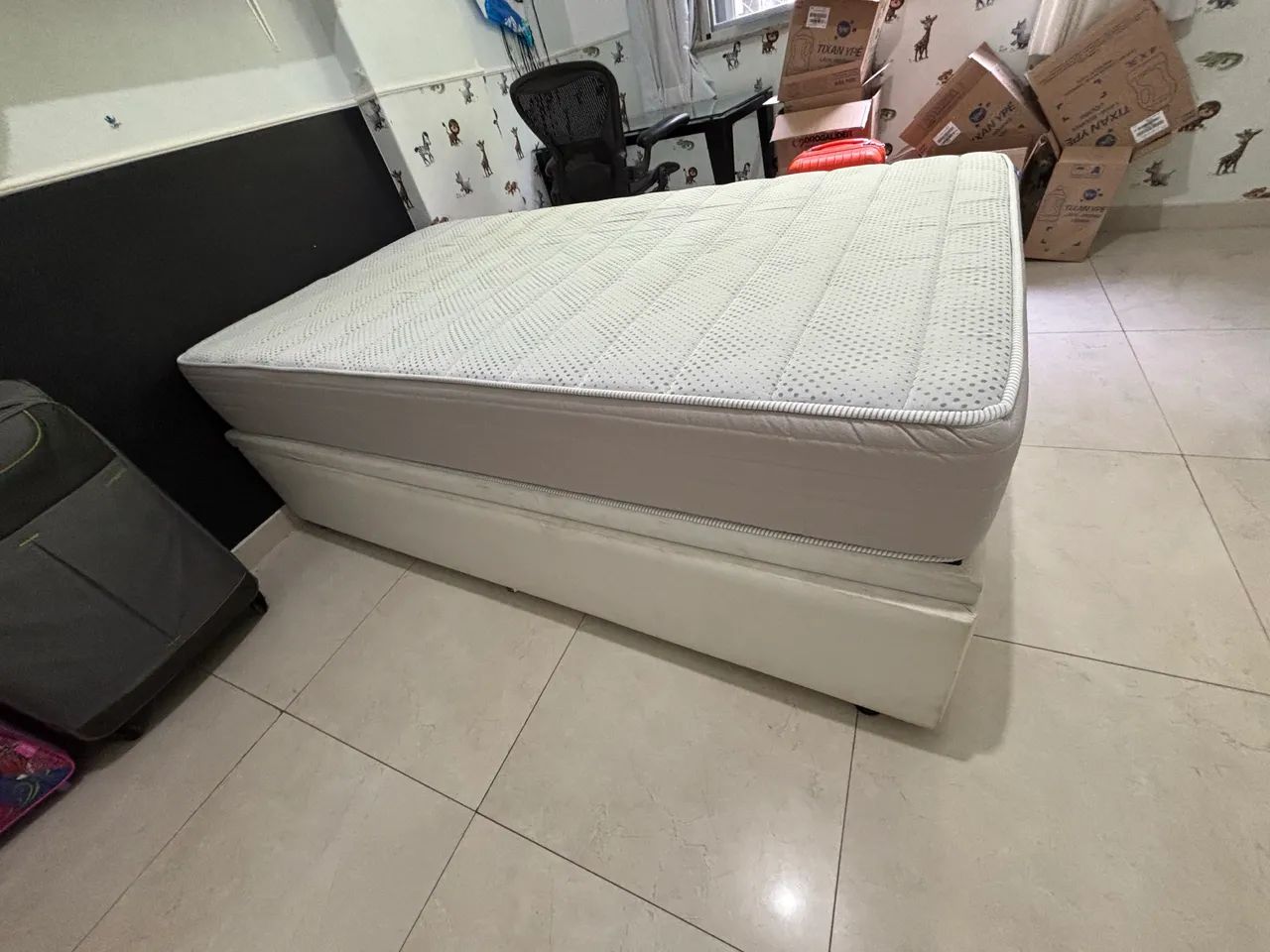 Cama box baú viúva Ortobom igual zero! - Foto 4
