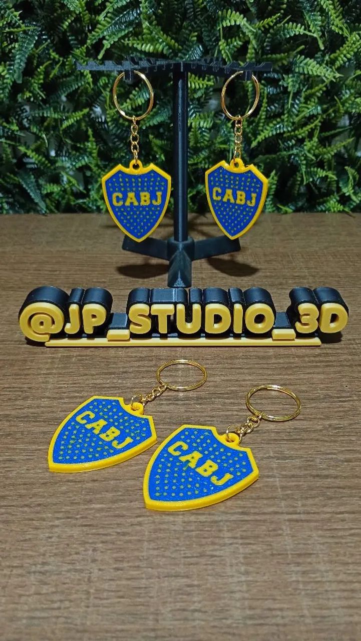 Kit 4 chaveiros do Boca Juniors da Argentina - Foto 4