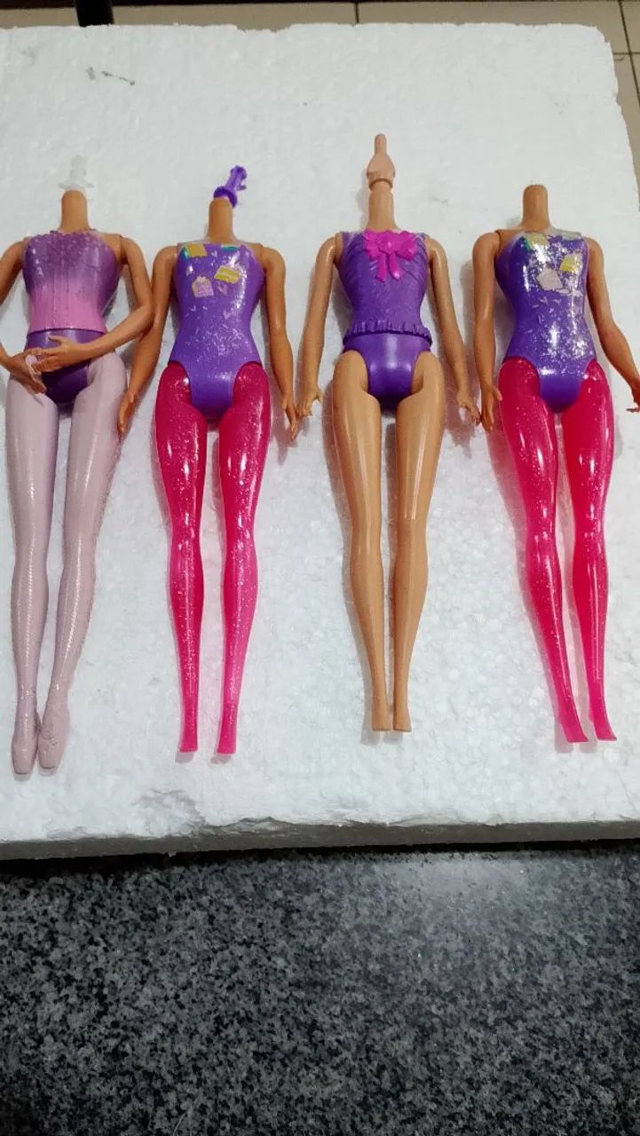 Lote de corpos de bonecas Mattel 